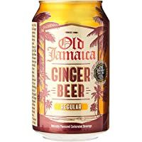Los mejores  - Old Jamaica Cerveza de jengibre- 330 ml- 12 unidades